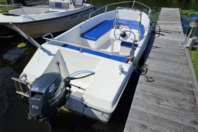 Topcraft 435 Millennium – consoleboot met Yamaha 15 pk (2021)
