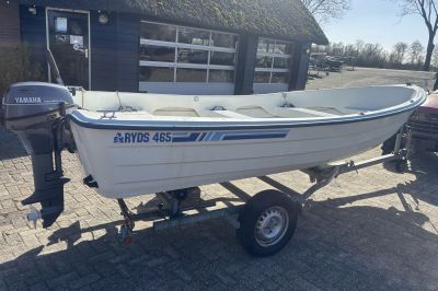 Ryds 465 met Yamaha 8 PK Buitenboordmotor