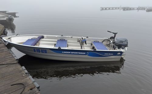 Linder 445 Sportsman Basic met 20 pk Yamaha!